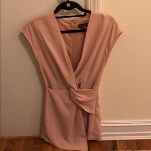 Light pink romper. Worn ONCE, perfect condition!